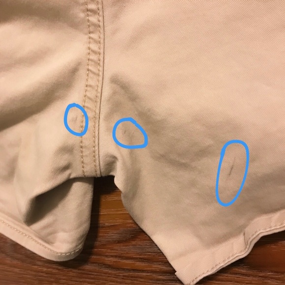 AMERICAN EAGLE Khaki Shortie Shorts - Picture 5 of 6